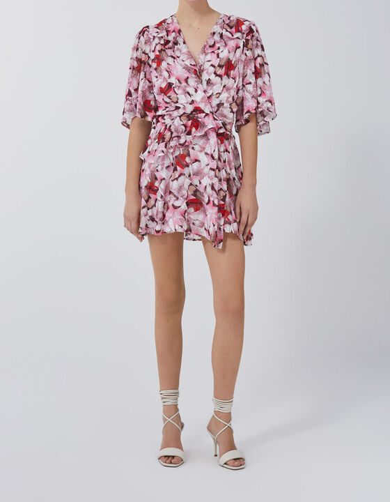 CARLINA RUFFLED DRESS